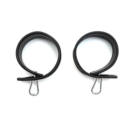 Rimba Bondage Play Esposas de Cuero Ajustables