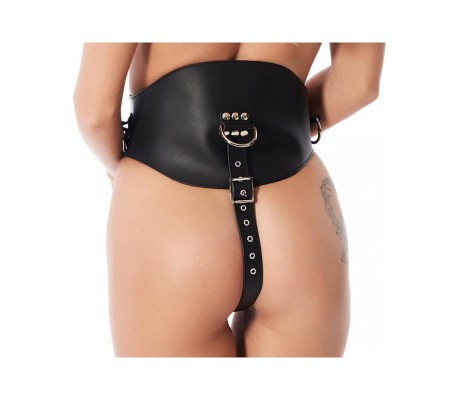 Corset con Dildo de Látex