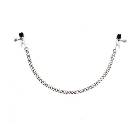 Pinzas Pezones con Cadena Metal Ajustables