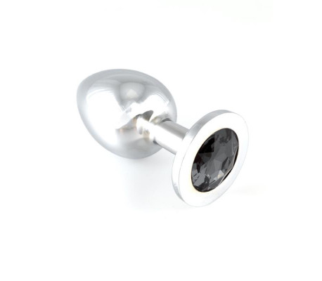 Plug Anal Acero Inoxidable Negro
