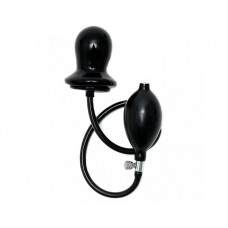 Plug Inflable Negro Látex