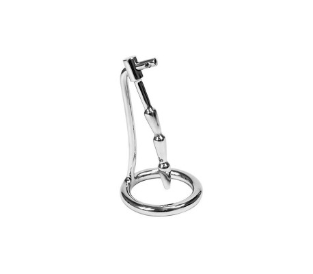 Plug Castidad Pene con Candado Acero Inoxidable