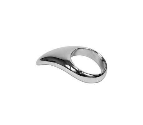 Anillo Pene Lágrima Acero Inox 50mm