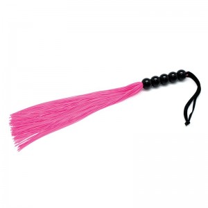 Flogger Silicona Rosa 38 cm