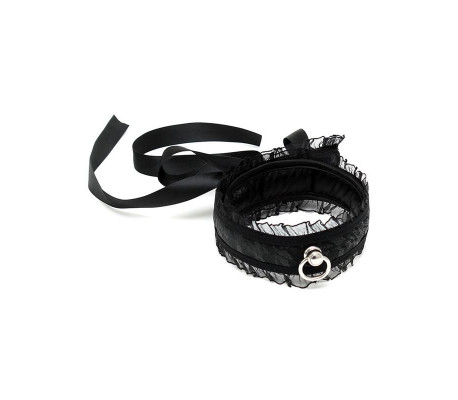 Collar de Satén Negro