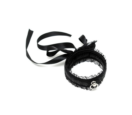 Collar de Satén Negro