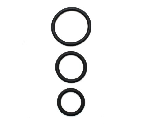 Set 3 Anillos para Pene Silicona
