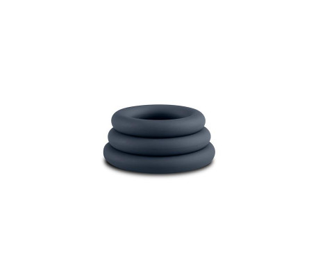 Set 3 Anillos para Pene Silicona