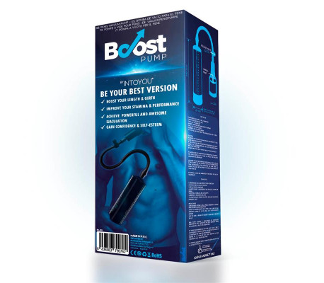 Bomba Manual para el Pene PSX02 Negra