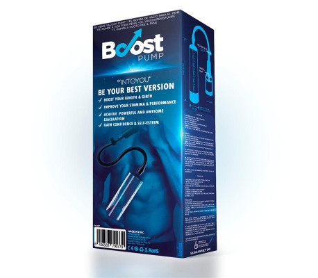 Bomba Manual para el Pene PSX02 Transparente