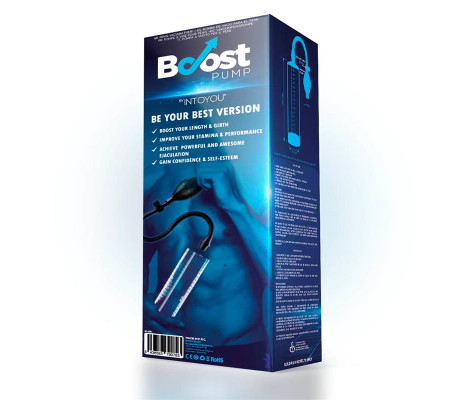 Bomba Manual para el Pene PSX04 Transparente