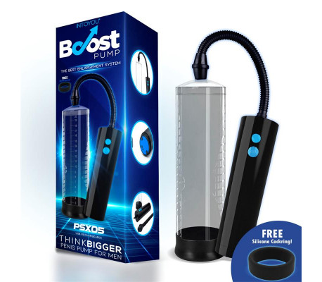 Bomba con Control Remoto para el Pene PSX05 USB Recargable Transparente