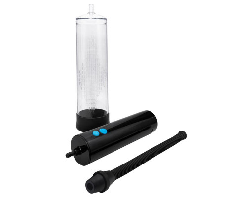 Bomba con Control Remoto para el Pene PSX05 USB Recargable Transparente