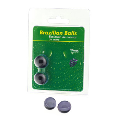 Set 2 Brazilian Balls Aroma Frutas del Bosque