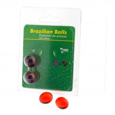 Set 2 Brazilian Balls Aroma Fresa y Chocolate