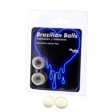 Set 2 Brazilian Balls Excitante Efecto Vibrante y Frío