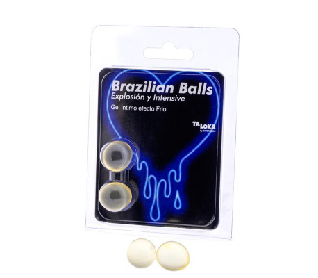 Set 2 Brazilian Balls Excitante Efecto Vibrante y Frío