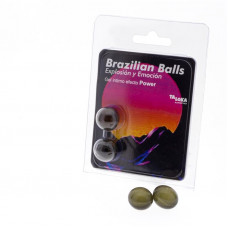 Set 2 Brazilian Balls Gel Excitante Efecto Power