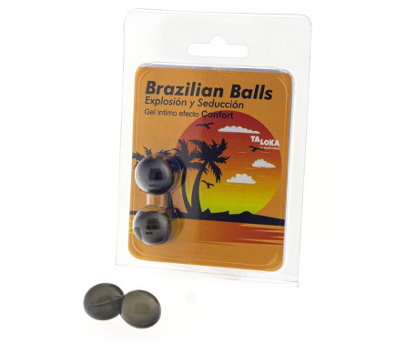 Set 2 Brazilian Balls Gel Excitante Efecto Confort