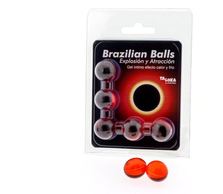Set 5 Brazilian Balls Excitante Efecto Calor y Frío