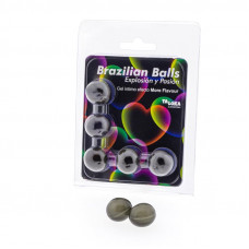 Set 5 Brazilian Balls Gel Excitante Efecto More Flavor/Más Sabor