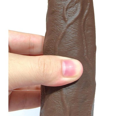 Severo Dildo Realista Turbo Shaking Thrusting, Rotación 360º Control Remoto Efecto Calor