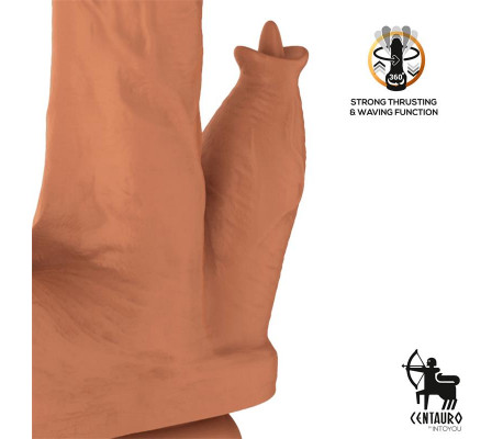 Quintus Dildo con Vibración, Thrusting y Waving 360º 9 - 23 cm