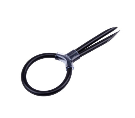 Anillo para el Pene Ajustable Stud Silicona Negro