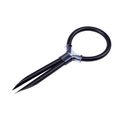 Anillo para el Pene Ajustable Stud Silicona Negro