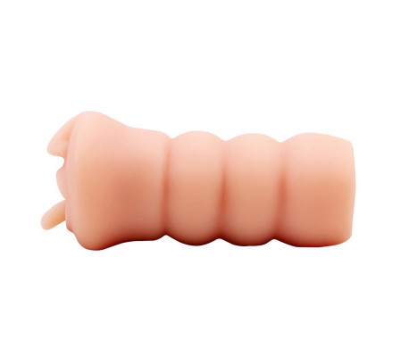 Masturbador Abby Sensual T-Skin 15 cm Natural