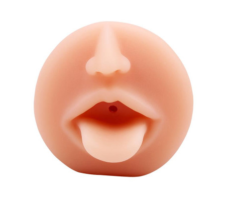 Masturbador Abby Sensual T-Skin 15 cm Natural