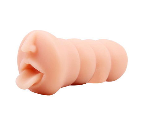 Masturbador Abby Sensual T-Skin 15 cm Natural