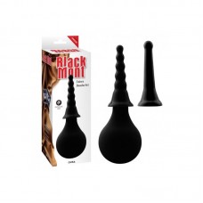 Set Ducha Anal y Funda 15 cm Negro