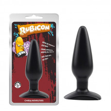 Plug Anal Rubicon 13.5 x 4.5 cm Negro