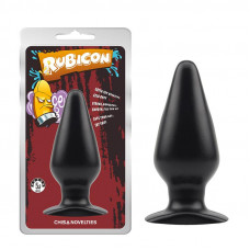 Plug Anal Rubicon 15 x 5.7 cm Negro