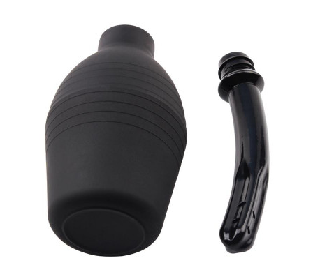 Ducha Anal Booty Cleanse 25.5 cm Negro