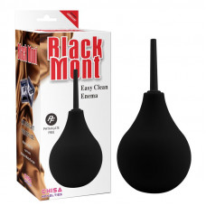 Ducha Anal Easy Clean 17 cm Negro