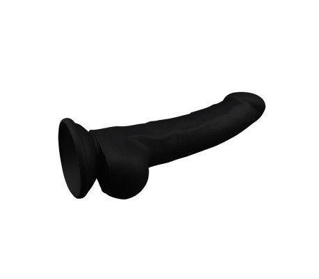 Dildo Trooper 8 Silicona Líquida Negro
