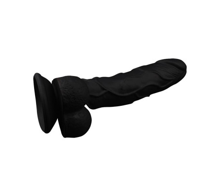 Dildo Labour 8 Silicona Líquida Negro