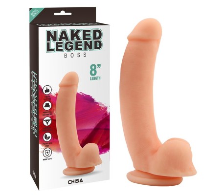 Dildo Boss 20.5 x 4.1 cm Silicona Natural