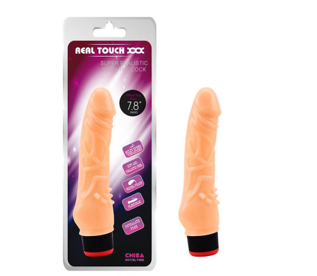 Vibrador T-Skin 7.8? Natural