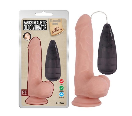 Dildo Vibrador Realista Basics Realistic 7,8