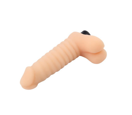 Vibrador No.02 T-Skin 7.5 Natural