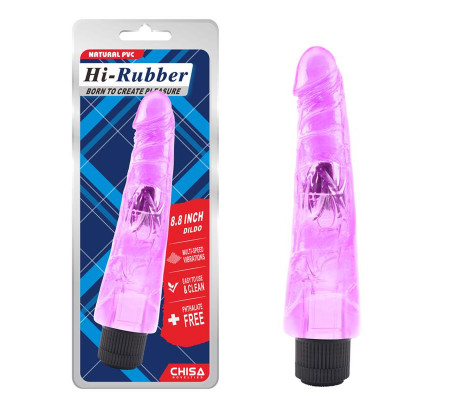 Vibrador Hi-Rubber 8.8 Purpura