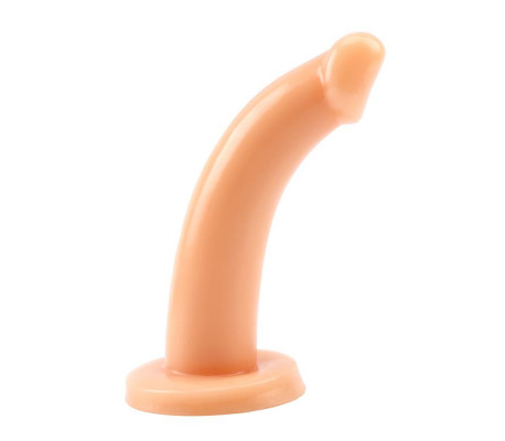 Arnés y Dildo Slim G 19 cm Natural