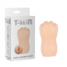 Masturbador Ashly Chubby Vagina T-Skin 13.3 cm Natural