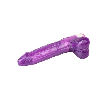 Vibrador Multi Velocidad Realista Púrpura 20cm