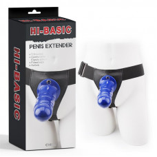 Arnés con Dildo Hueco Penis Extender 7.5