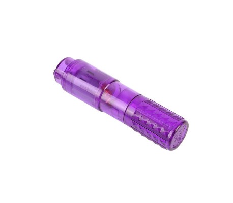 Mini Masajeador 3 Cabezales Purpura