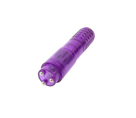 Mini Masajeador 3 Cabezales Purpura